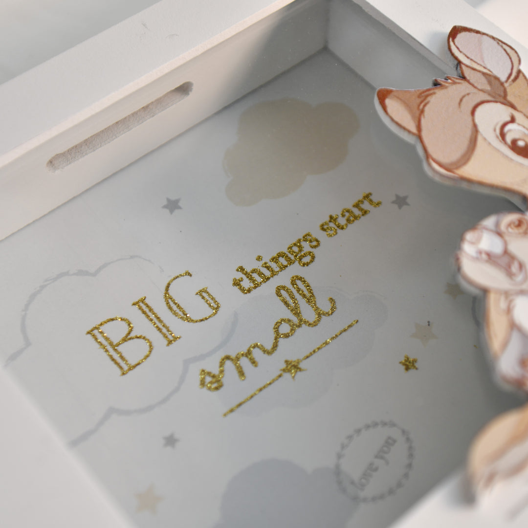 Spardose DISNEY Baby BAMBI inkl. Personalisierung