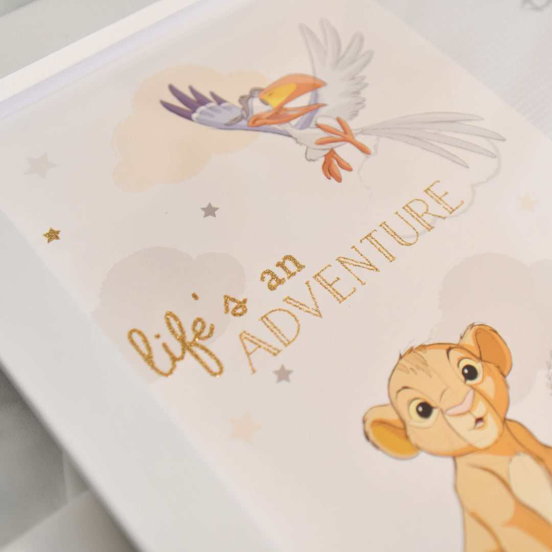 Bilderrahmen DISNEY Baby SIMBA inkl. Personalisierung