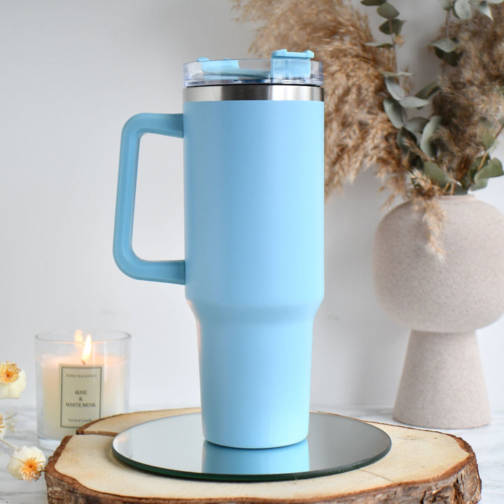 Thermobecher mit Griff GIANT CUP inkl. Personalisierung