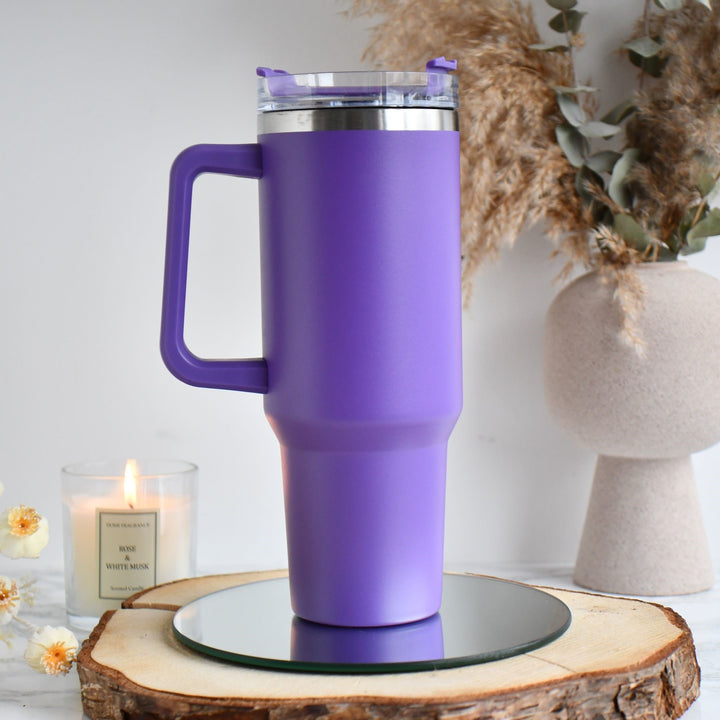 Thermobecher mit Griff GIANT CUP inkl. Personalisierung