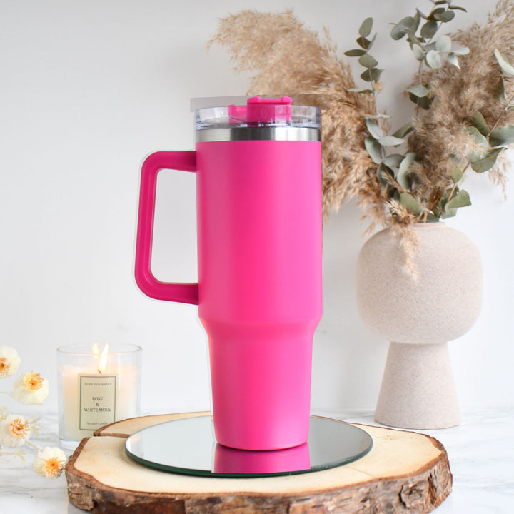 Thermobecher mit Griff GIANT CUP inkl. Personalisierung